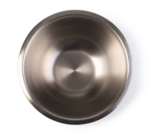 Stainless steel bowl — Stock Photo, Image