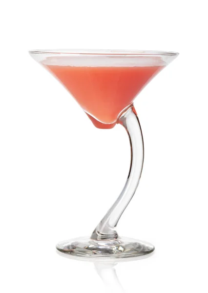 Космополітичний вишневий коктейль мартіні — стокове фото