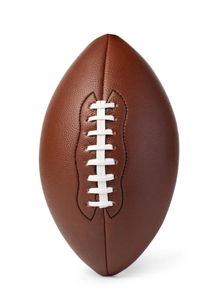 Leather American football ball — Stock Photo, Image