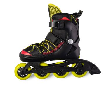 Inline skates. Isolated over white clipart