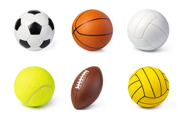 Zestaw piłki sportowe — Zdjęcie stockowe