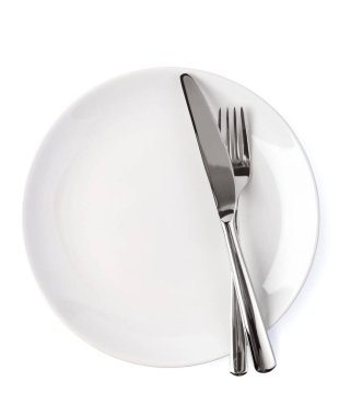 tabak ve çatal bıçak takımı