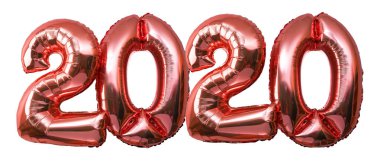 Noel Yeni Yılı 2020 Numaralar Balonları