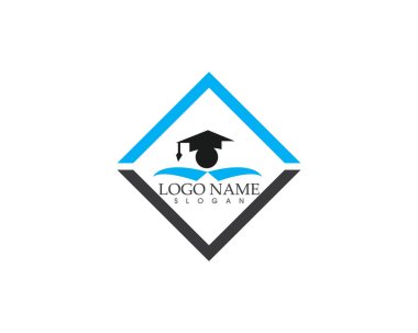 Education logo design  vector clipart