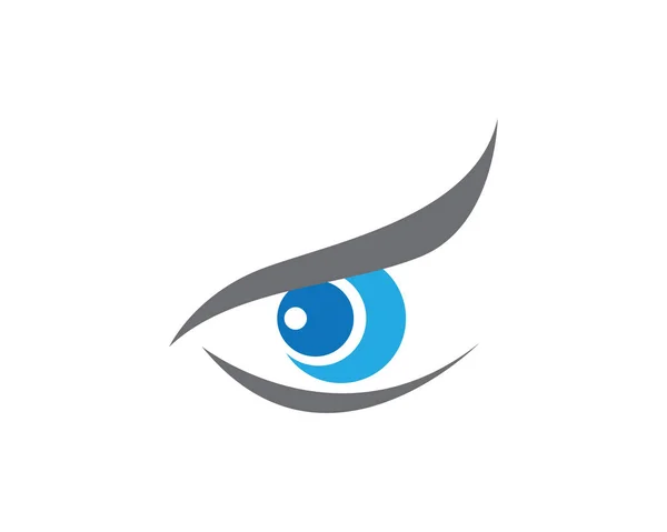 Μάτι Λογότυπο Διανυσματικά Εικονογράφηση — Διανυσματικό Αρχείο