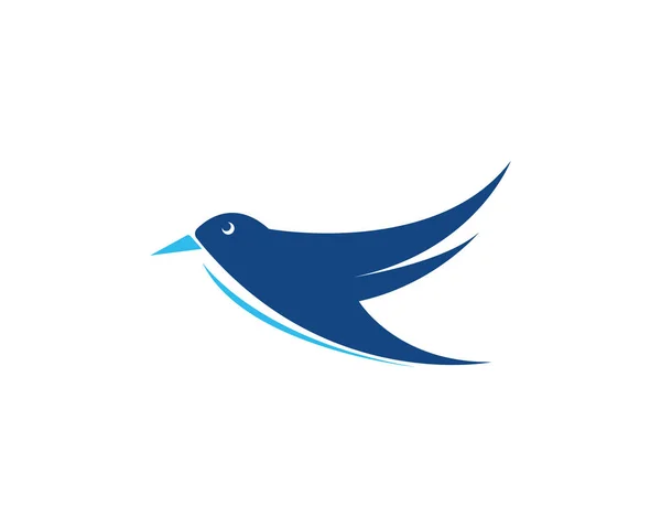 鳥の翼のアイコンのロゴベクトル — ストックベクタ