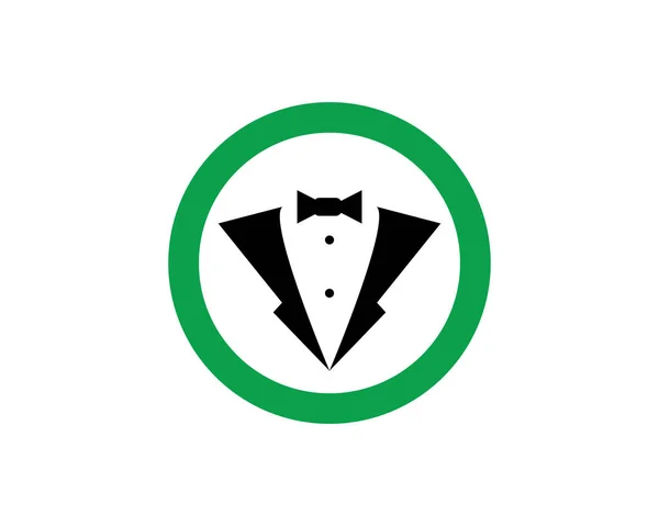Smokin Simgesi Logo Tasarlamak Vektör — Stok Vektör