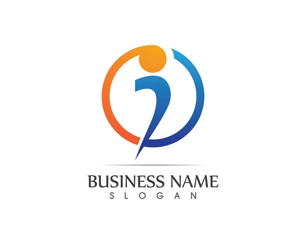 Business letter icon template