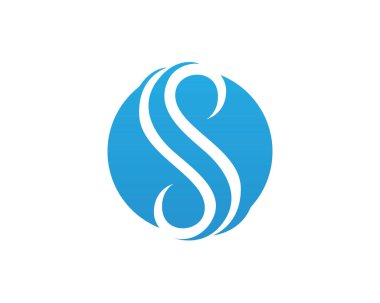 S Harfi Logo şablonu