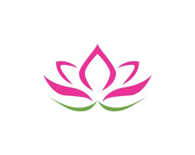 Çiçek güzelliği logo taşıyıcısı