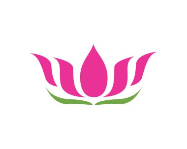 Çiçek güzelliği logo taşıyıcısı