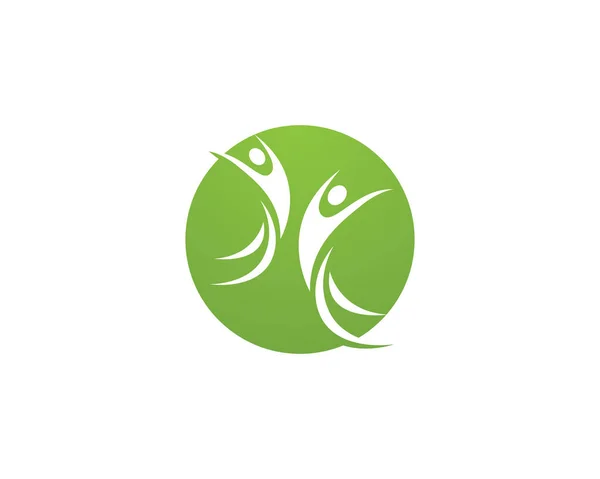 Wektor Logo Opieki Społecznej — Wektor stockowy