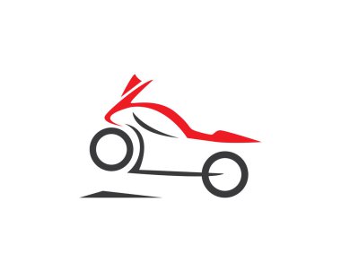 Motor bisikleti logosu vektör