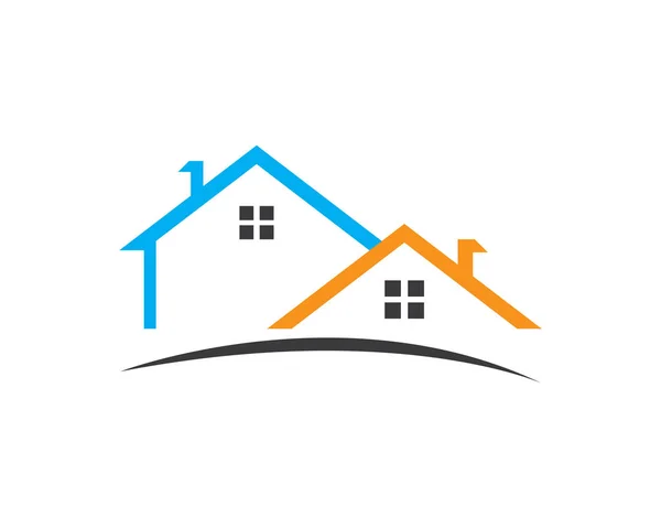 Vector Logo Group of houses Stock Vector Image by ©deskcube #41031525