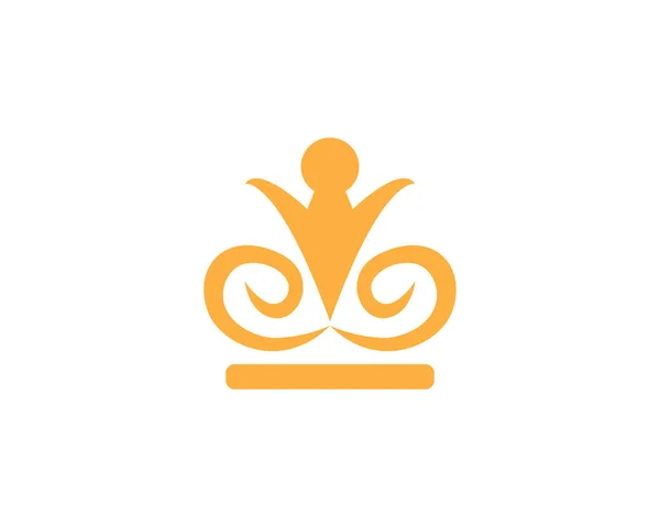 Ikona Korony Wektor Symbolu — Wektor stockowy