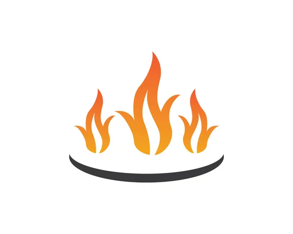 火焰行业标志向量 — 图库矢量图片