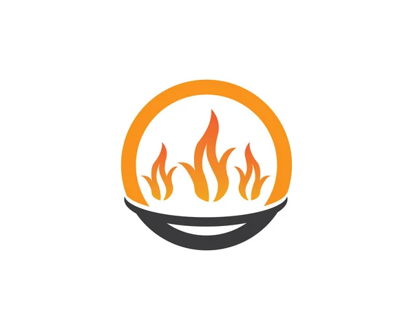 火焰行业标志向量 — 图库矢量图片