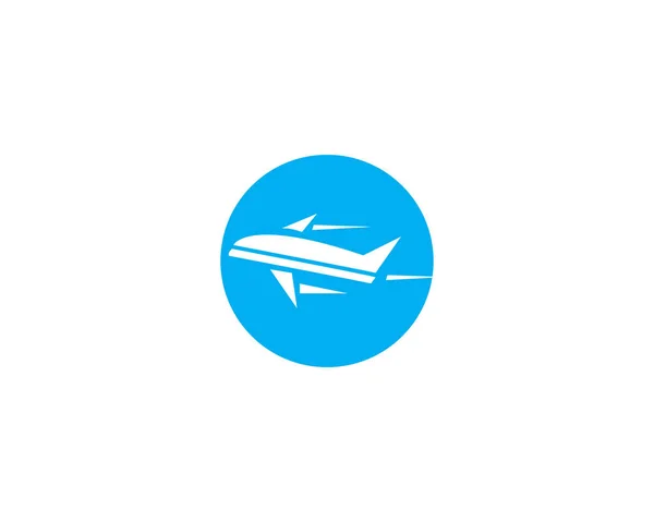 Luchtvaart Icoon Symbool Logo Design — Stockvector