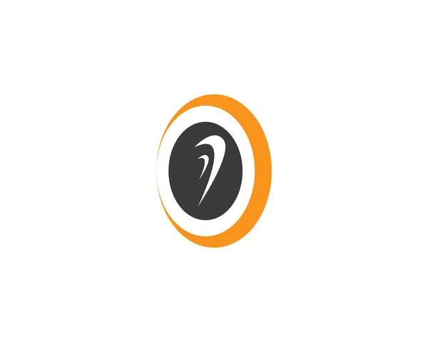 Usłyszeć Ikona Logo Projekt Wektor Templat — Wektor stockowy
