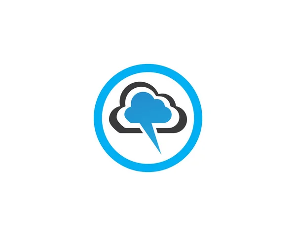Вектор Логотипа Cloud — стоковый вектор