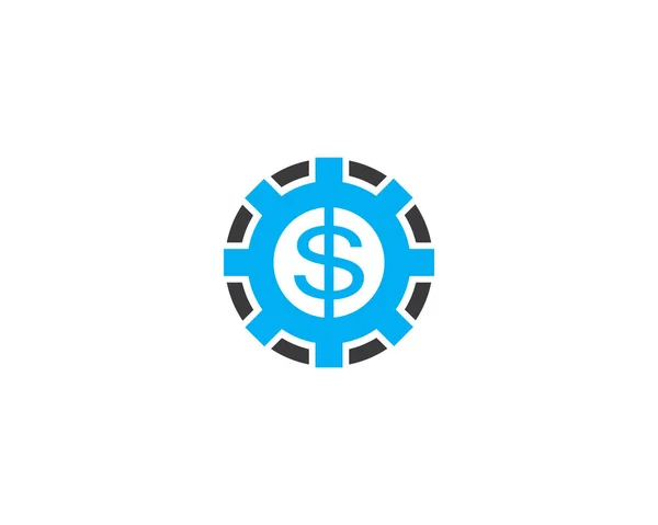 Negocios Finanzas Logo Diseño Vector — Vector de stock