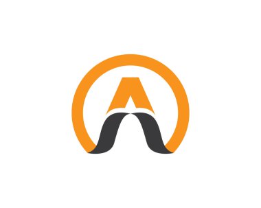 Bir harf logo tasarımı Vektörü