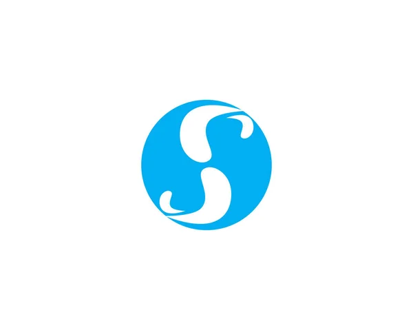 Lettera Icona Logo Modello Vettoriale Progettazione — Vettoriale Stock