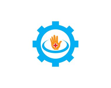 El yardım logosu ve semboller şablon simgeleri