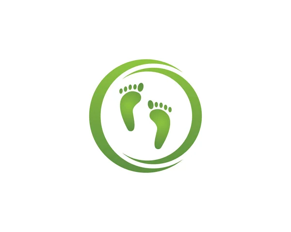 Вектор Логотипу Здоров Ноги — стоковий вектор