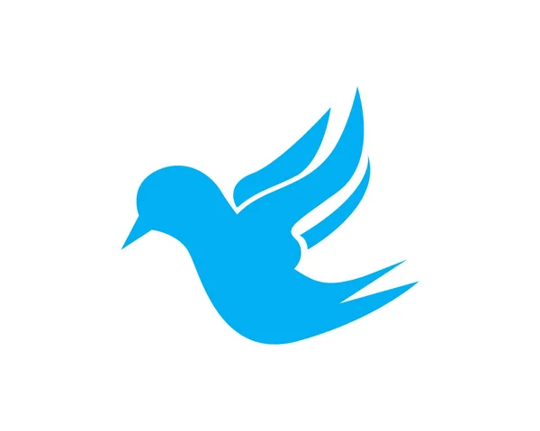 Bird Logo Vektor Flygande Fågel Logo Typ Design Vektor Mall — Stock vektor