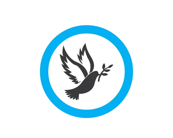 Bird Logo Vektor Flygande Fågel Logo Typ Design Vektor Mall — Stock vektor