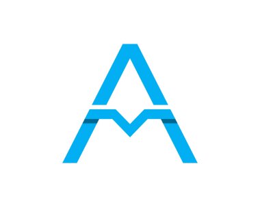 Bir Harf Logosu İş Şablonu Vektör simgesi