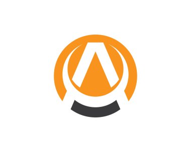 Bir Harf Logosu İş Şablonu Vektör simgesi