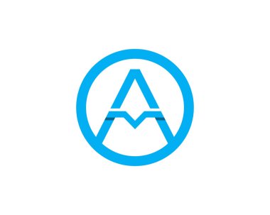 Bir Harf Logosu İş Şablonu Vektör simgesi