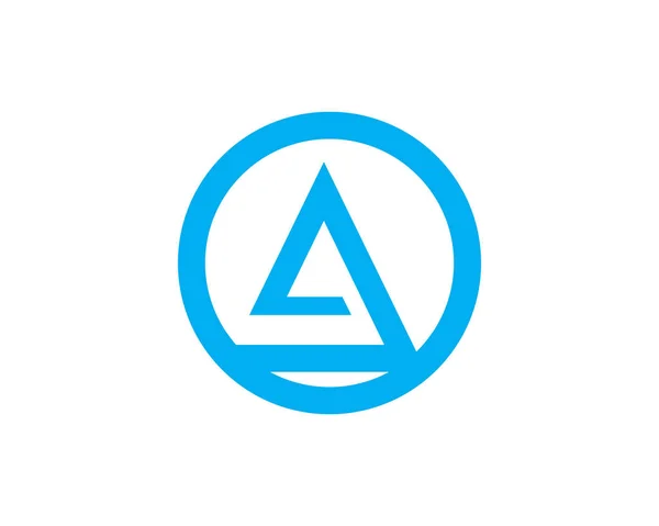 Een Letter Logo Business Template Vector Pictogram — Stockvector