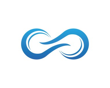 sonsuz logo ve sembol şablon vektörü