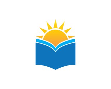 Eğitim Logosu Şablonu vektör çizimi tasarımı