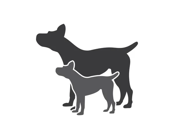 Значок Собаки Вектор Символов Ветеринара Зоомагазина — стоковый вектор