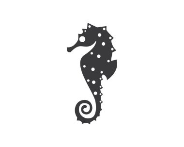 At balığı simgesi ve sembol vektör illüstrasyonu