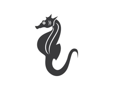 At balığı simgesi ve sembol vektör illüstrasyonu