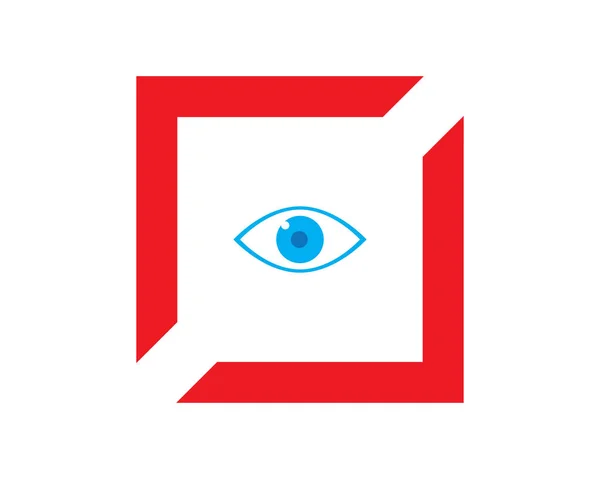 Göz Bakım Logosu Semboller Şablon Vektör Simgeleri Uygulaması — Stok Vektör