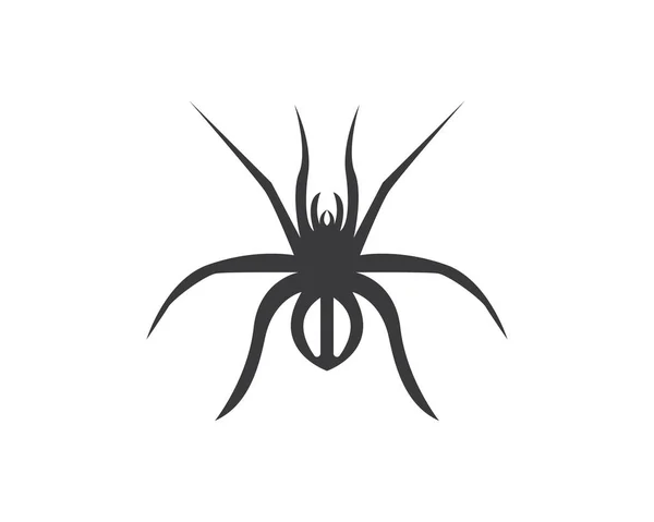 Icono Araña Ilustración Vector Símbolo — Vector de stock