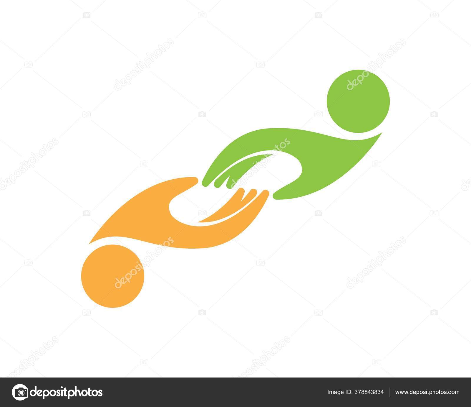 Templat Logo Vektor Tangan Stok Vektor C Findri 378843834