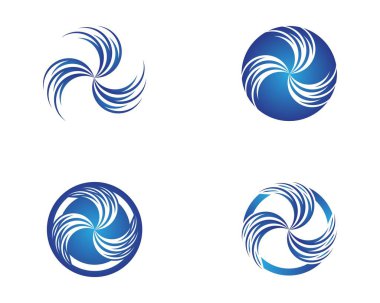 Su dalgası sembolü ve simge logosu