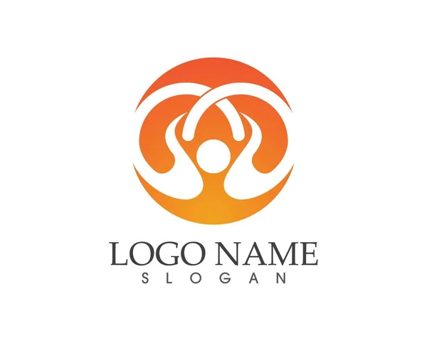 Logo Débordement Modèle Symbole — Image vectorielle