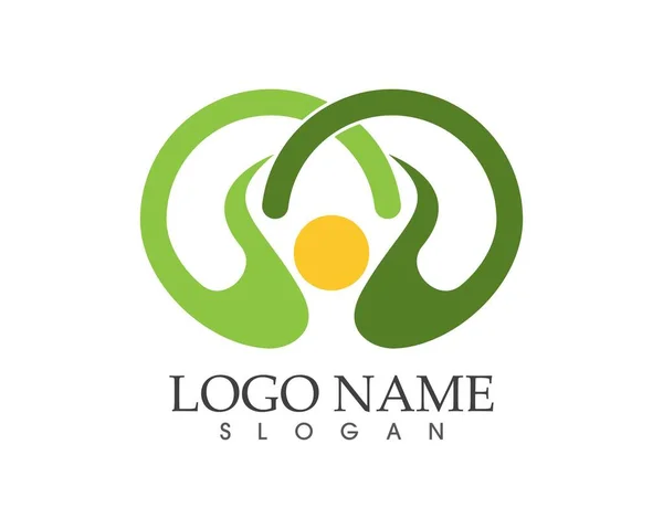 Unendliches Logo Und Symbolvorlage — Stockvektor