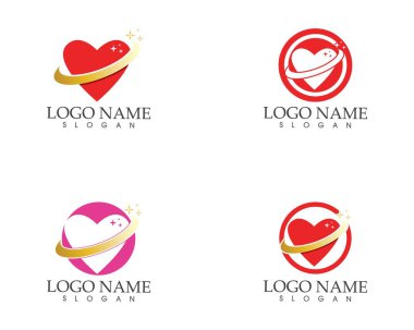 Logo Vektör Şablonunu Sev