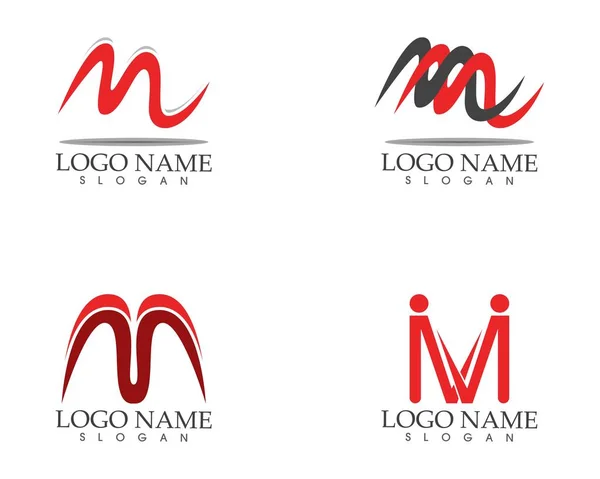 Plantilla Diseño Logotipo Personas Letra — Archivo Imágenes Vectoriales
