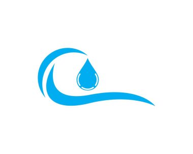 su damlası logo şablonu