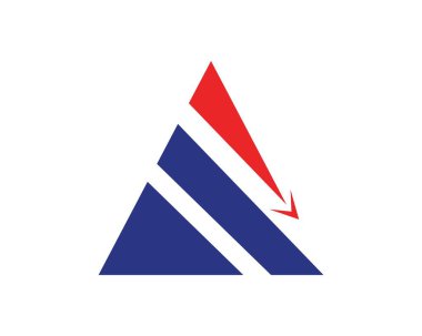 Ok vektör illüstrasyon simgesi Logo Şablonu tasarımı